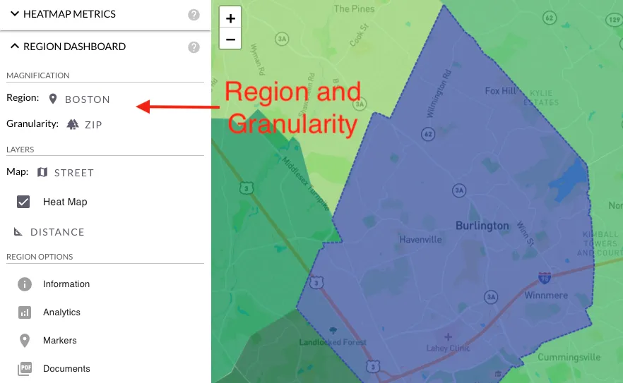 Region and Granularity