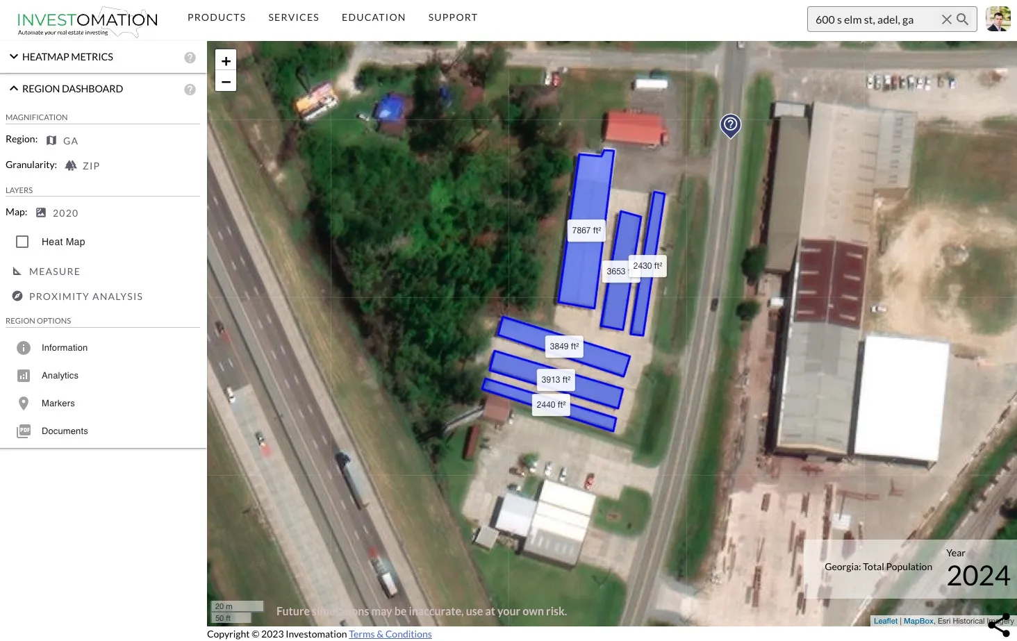 Competitor Facility Measurement 1